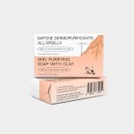sapone dermopurificante all'argilla il pettirosso