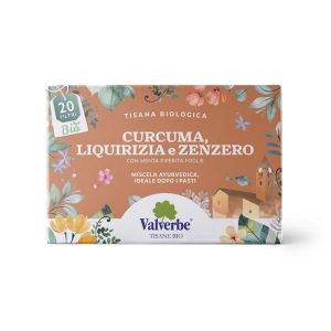 tisana curcuma liquirizia e zenzero valverbe