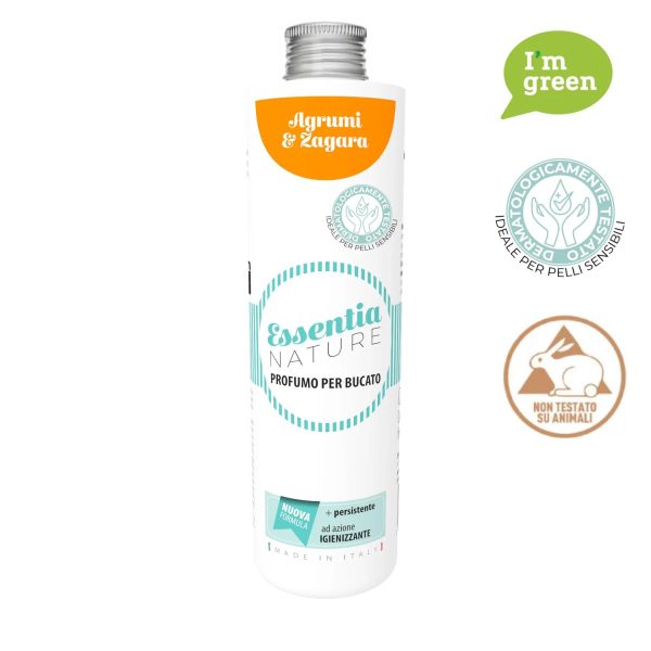 Profumo per bucato agrumi e zagara 250ml essentia nature