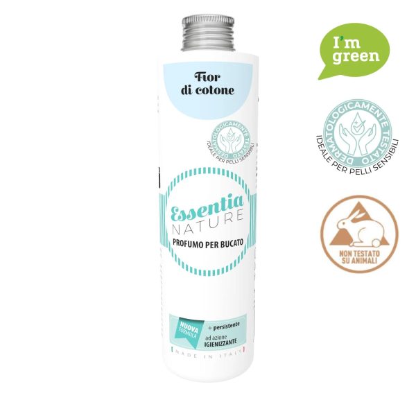 Profumo per bucato fior di cotone 250ml essentia nature