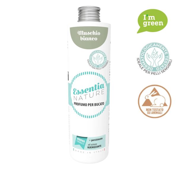 Profumo per bucato muschio bianco 250ml essentia nature