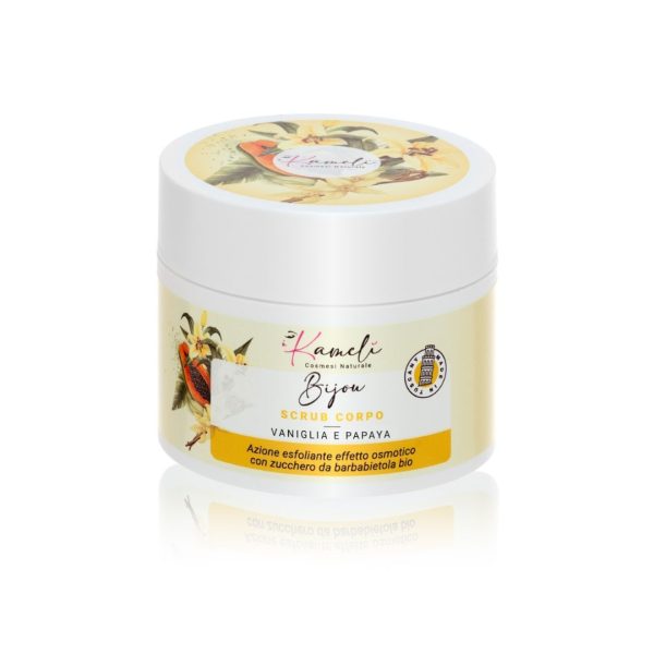 Bijou Scrub Corpo Vaniglia e Papaya Kameli