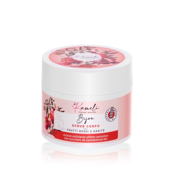 Bijou Scrub Corpo Frutti Rossi e Karite Kameli