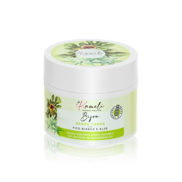 Bijou Scrub Corpo Fico Bianco e Aloe Kameli