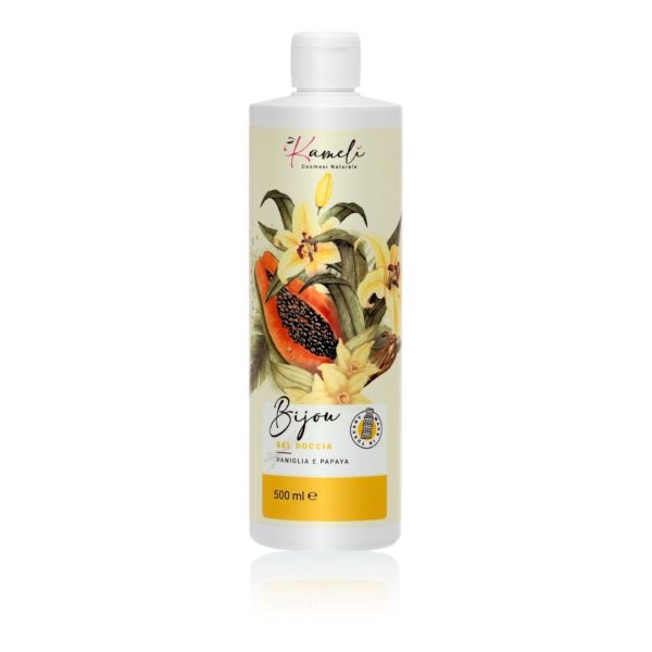 Bijou gel doccia Vaniglia e Papaya 500ml Kameli