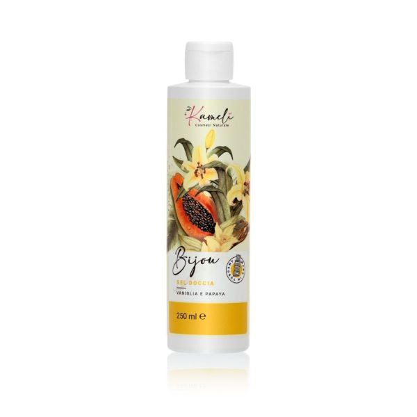 Bijou gel doccia Vaniglia e Papaya 250ml Kameli