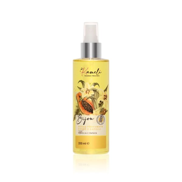 Bijou Acqua Profumata corpo e capelli Vaniglia e Papaya Kameli