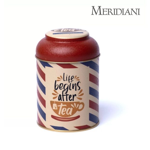 Latta Vintage con 100g Miscela di Frutta e Fiori per infusione Meridiani