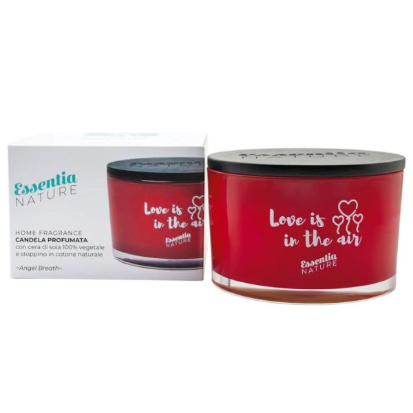Candela Profumata Angel Breath in Vaso 450g Essentia Nature