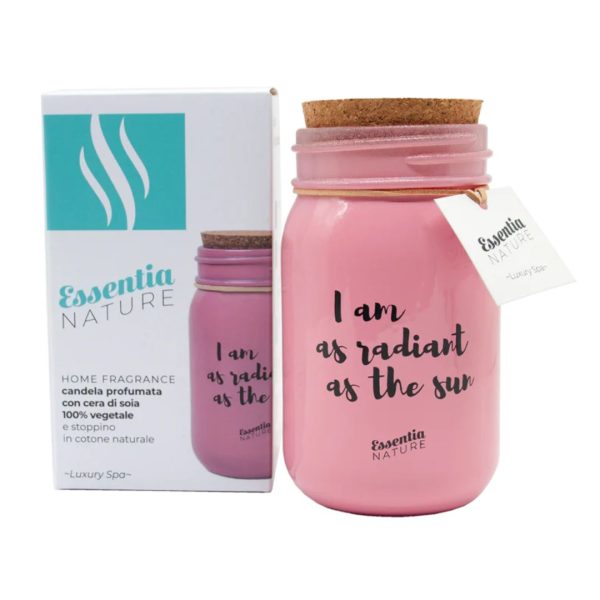 Candela Profumata Luxury Spa in Giara 100g Essentia Nature