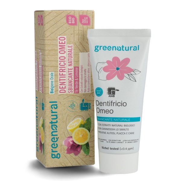 Dentifricio Omeo Sbiancante Naturale Greenatural