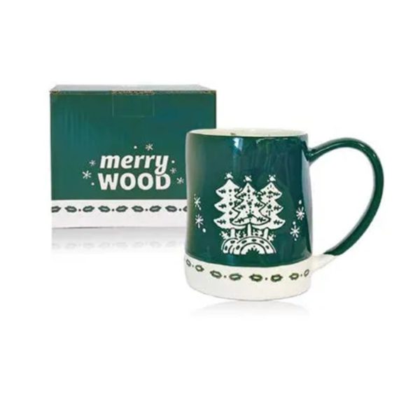 Tazza in gres Merry Wood Himalaya