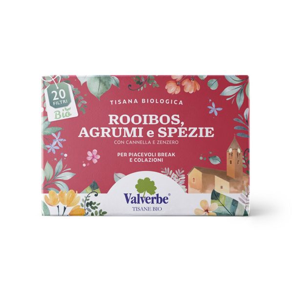 Tisana Rooibos Agrumi e Spezie Valverbe