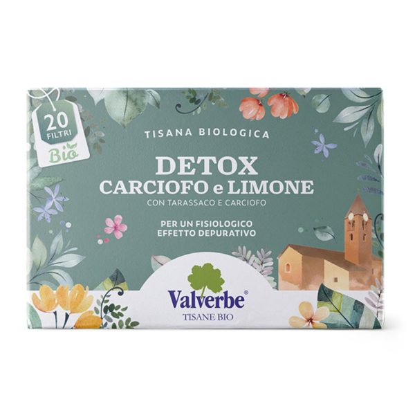 Tisana Detox Carciofo e Limone Valverbe
