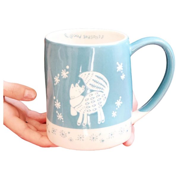 Tazza in gres Merry Fox Himalaya