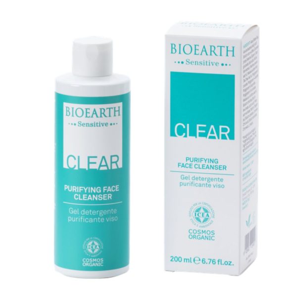 Sensitive Clear Gel Detergente Purificante Viso Bioearth