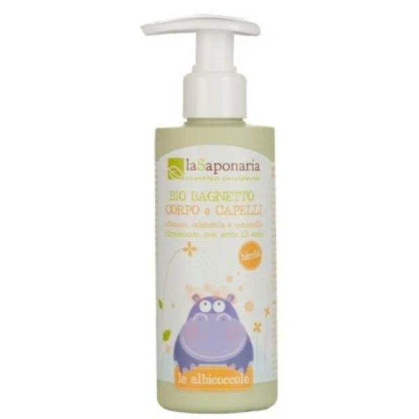 Bimbi Bio bagnetto corpo e capelli La Saponaria
