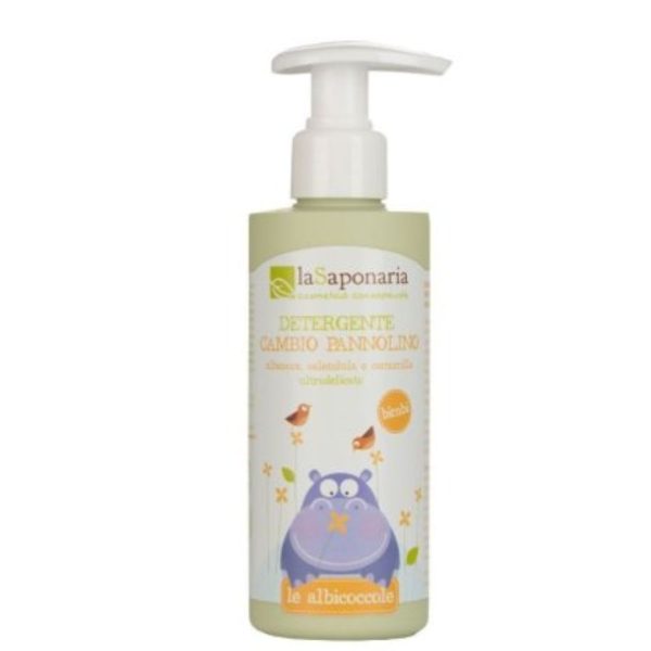 Bimbi Bio detergente cambio pannolino La Saponaria