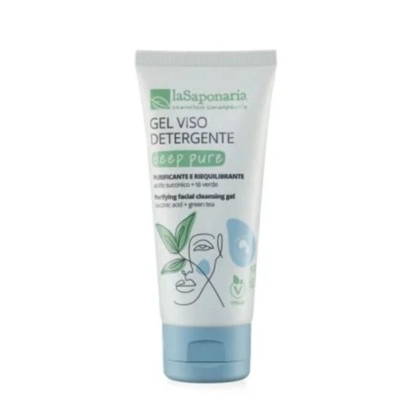 Deep pure Gel detergente viso purificante La Saponaria