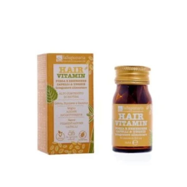 Hair Vitamin integratore capelli e unghie La Saponaria