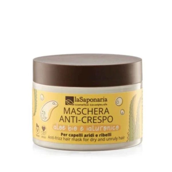 Maschera anti-crespo Aloe Bio e Ialuronico La Saponaria