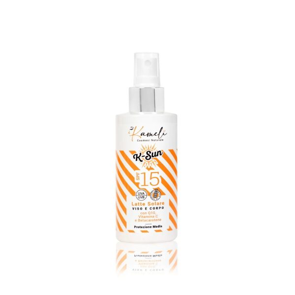K-Sun Spray Solare Viso Corpo SPF 15 Kameli