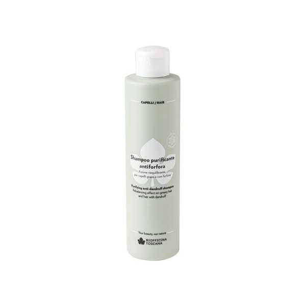 Shampoo purificante antiforfora Biofficina Toscana