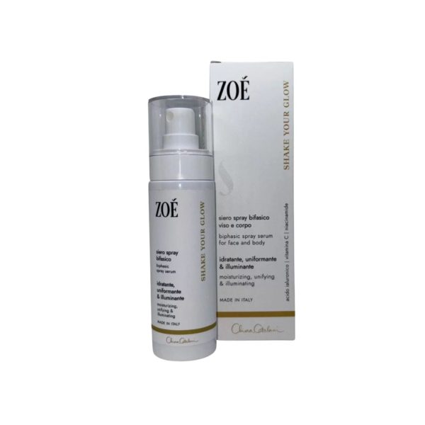 Shake your glow Siero Spray BIfasico Viso e Corpo Zoe