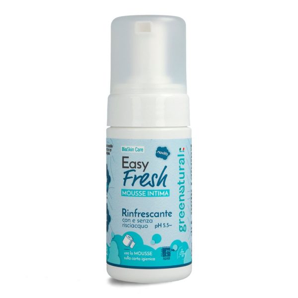 Easy Fresh Mousse detergente intimo senza risciacquo Rinfrescante Greenatural