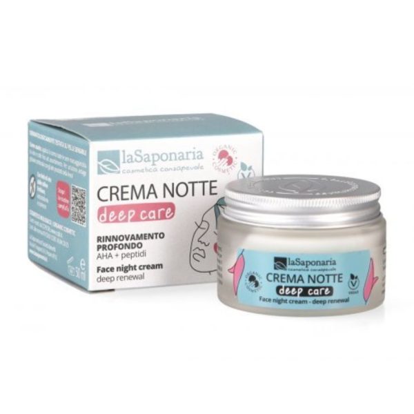 Crema viso notte Deep care La Saponaria