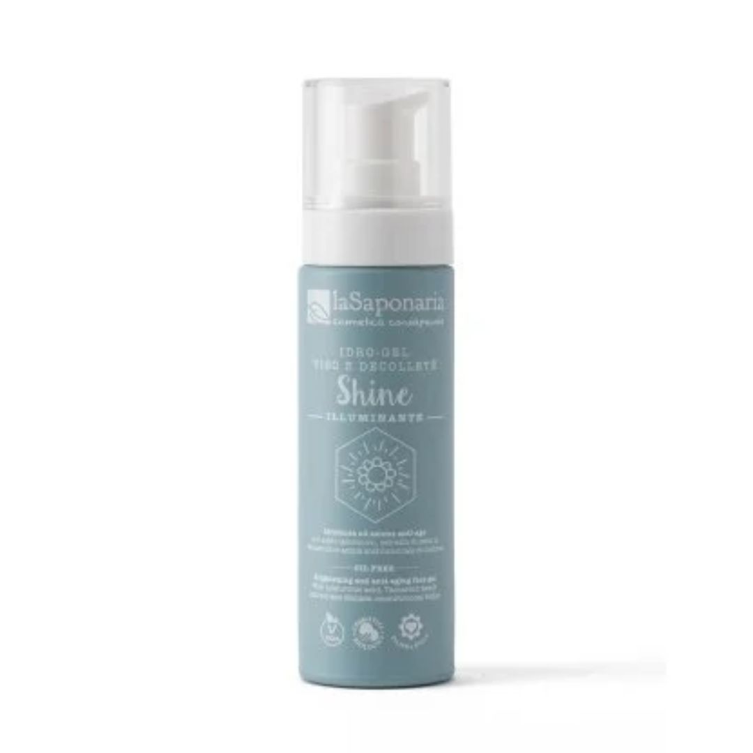 Idro-gel viso illuminante shine La Saponaria