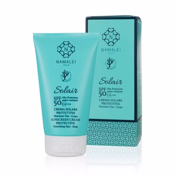 Solair Crema Solare Protettiva Nutriente Viso Corpo Spf 50 Namalei