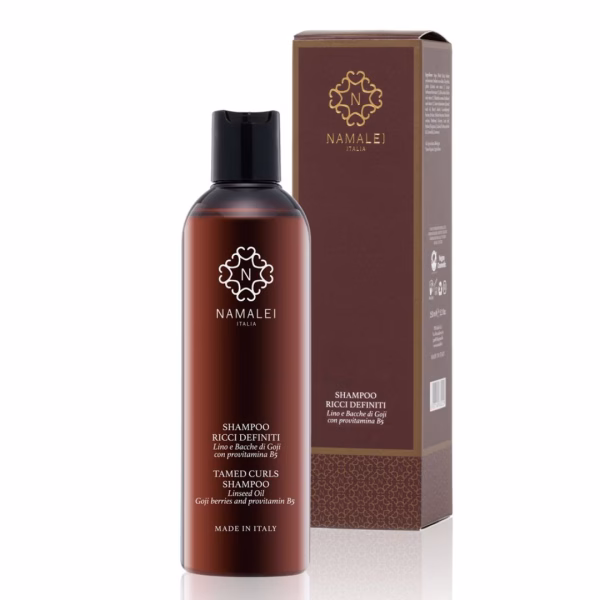 Shampoo Ricci Definiti Lino e Bacche di Goji con Provitamina B5 Namalei