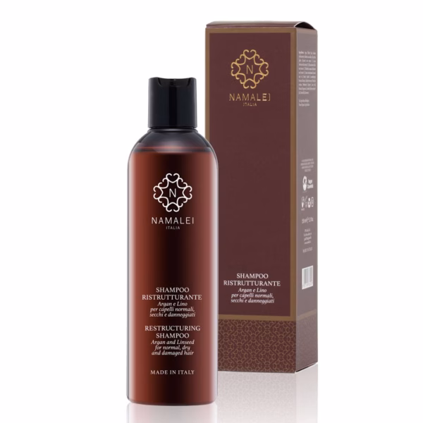 Shampoo Ristrutturante Argan e Lino Namalei