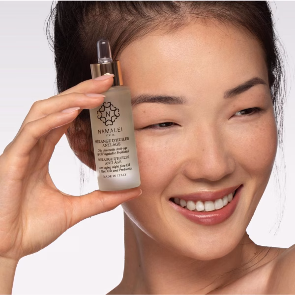 Melange d'Huiles Anti Age 13 Oli Vegetali e Probiotici Namalei