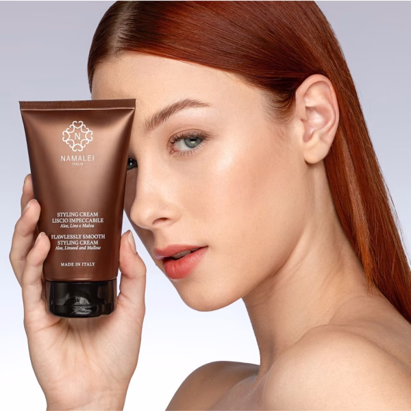 Styling Cream Liscio Impeccabile Aloe Lino e Malva Namalei