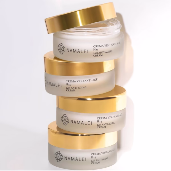 Crema Anti-Age H24 Rosa di Damasco e Karitè - Namalei. - immagine 2