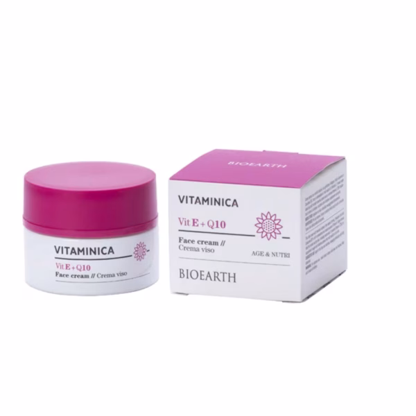 Vitaminica Crema Viso Vit E e Q10 Bioearth