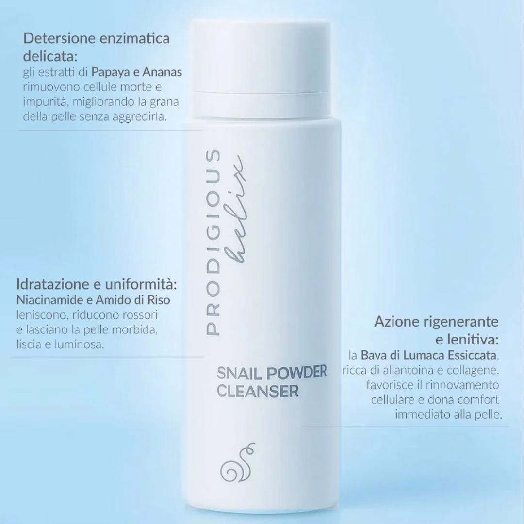 Prodigious Helix Snail Powder Cleanser Detergente Eterea