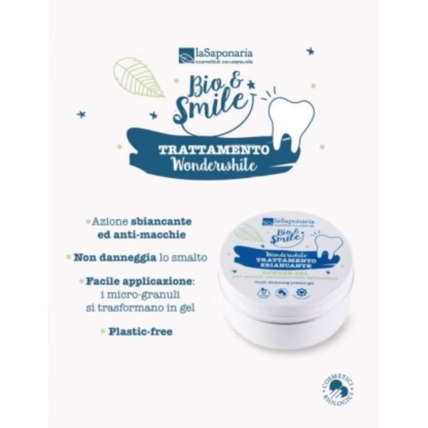 WonderWhite Trattamento sbiancante denti La Saponaria