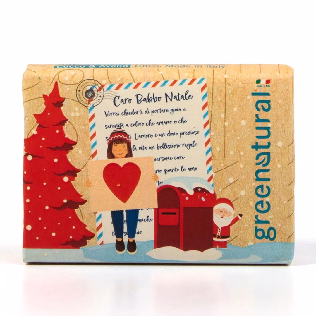 Saponetta Natale Lettera a Babbo Greenatural