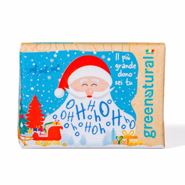 Saponetta Natale Happy Babbo Greenatural