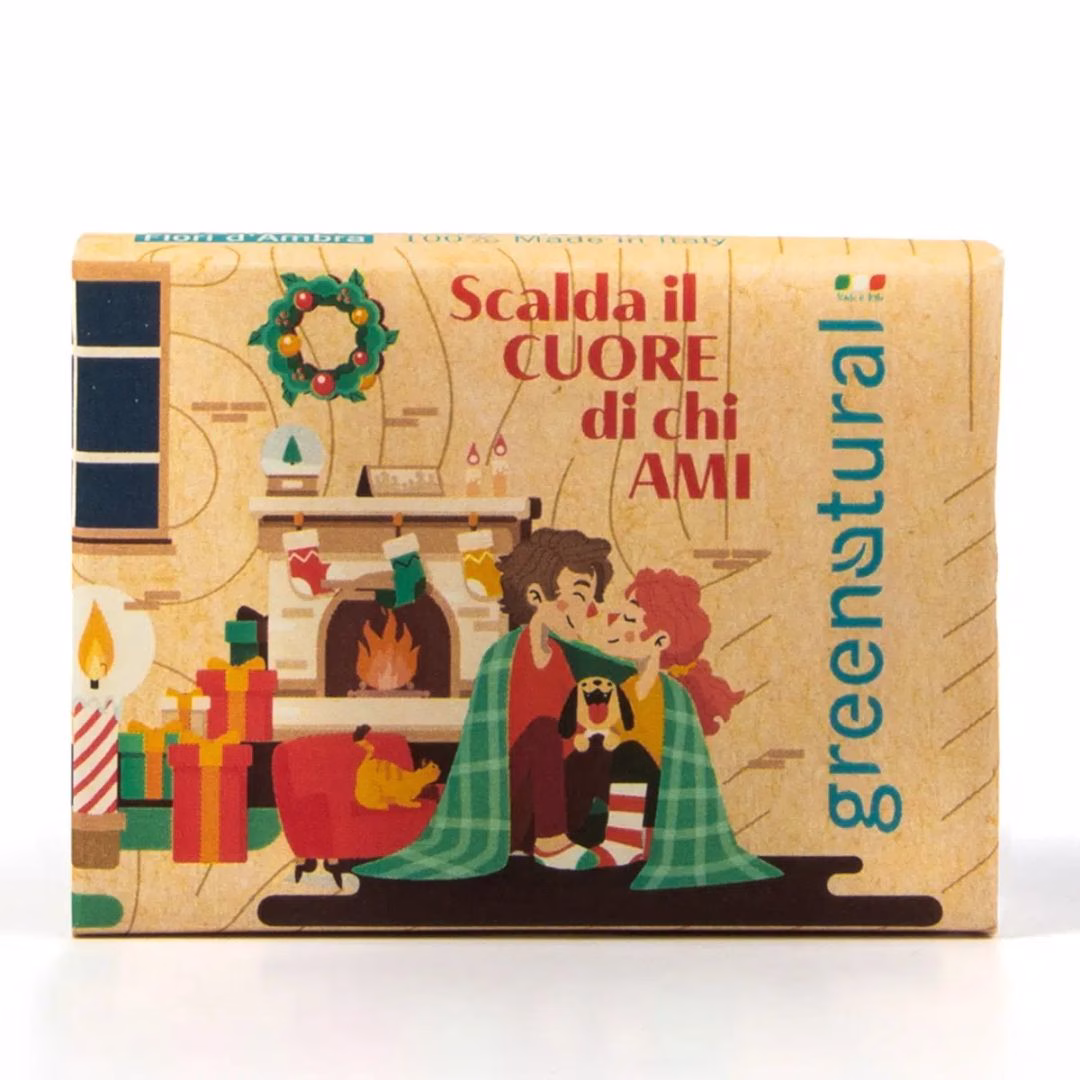 Saponetta Natale Dolce Abbraccio Greenatural