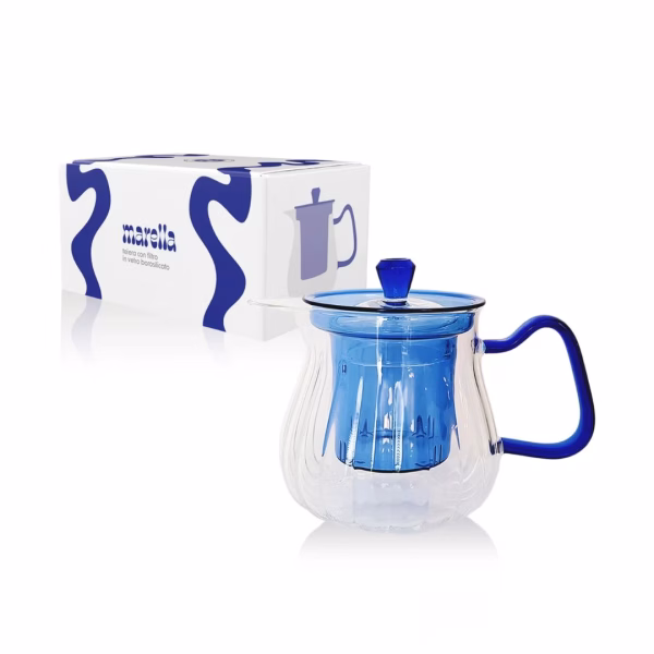 Teiera in vetro borosilicato Marella Himalaya