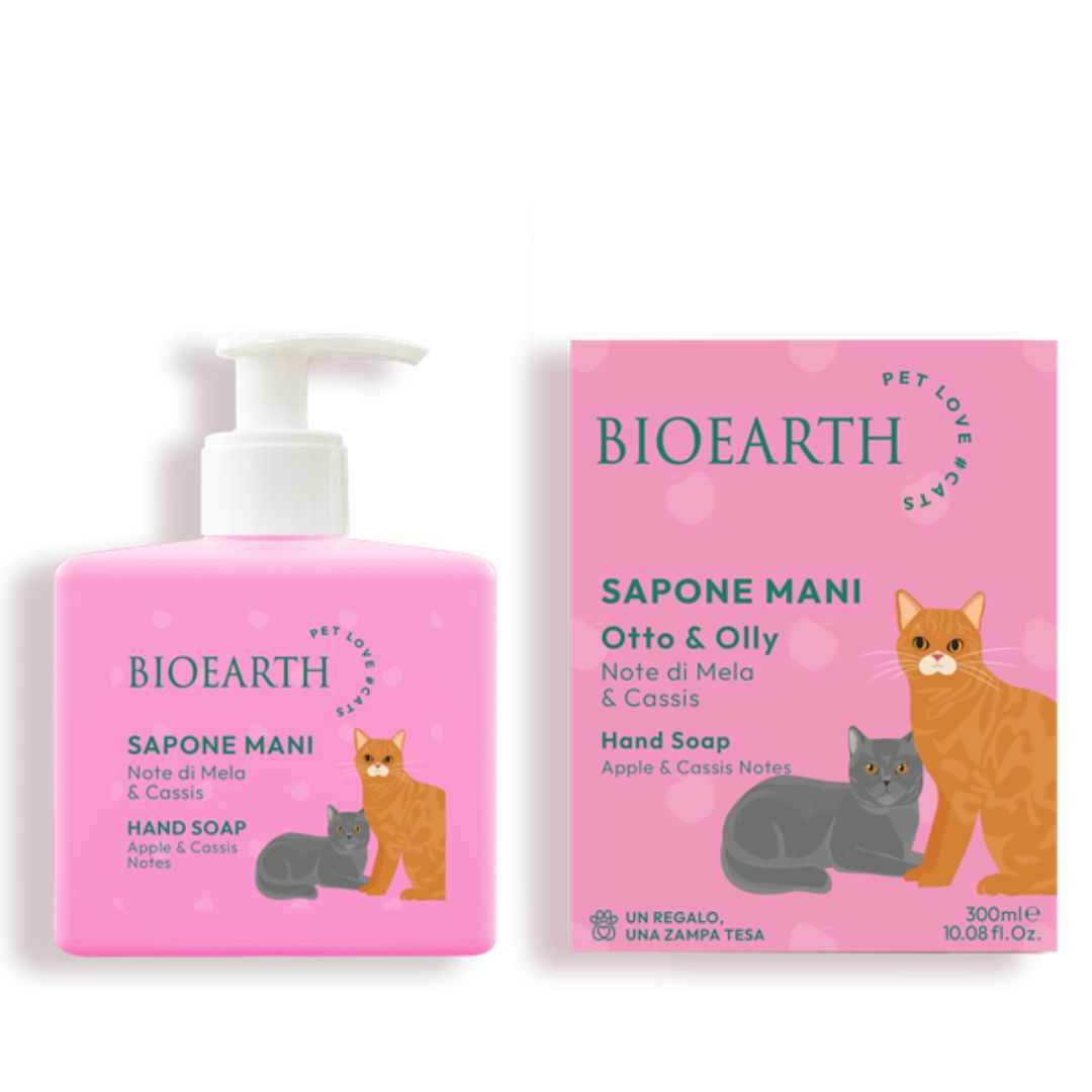 Sapone Mani Note di mela e cassis Otto e Olly Bioearth