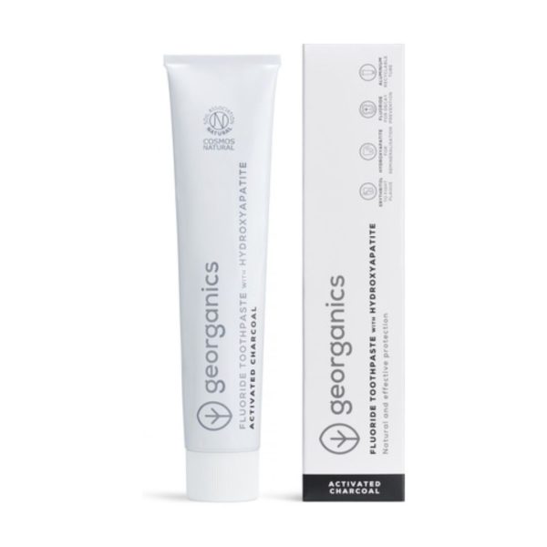 Dentifricio activated charcoal Georganics