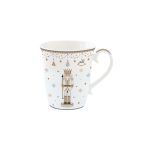 Mug in porcellana Schiaccianoci oro Easy Life