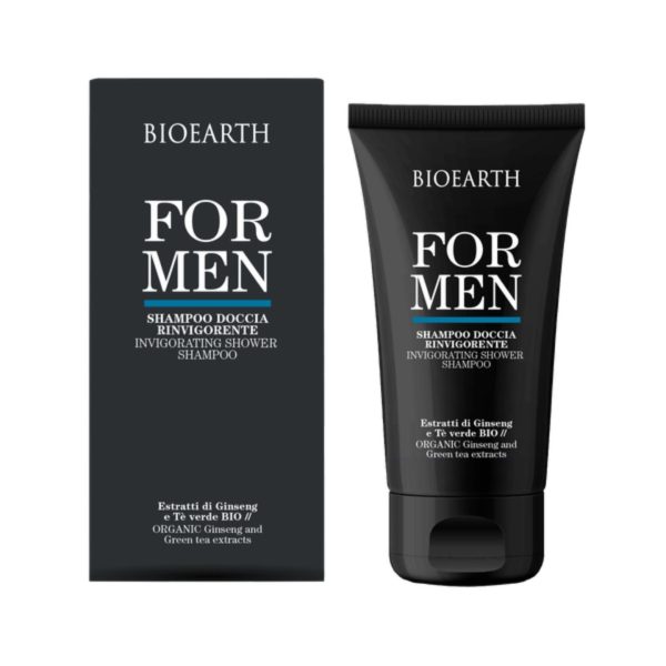 For men Shampoo doccia rinvigorente Bioearth