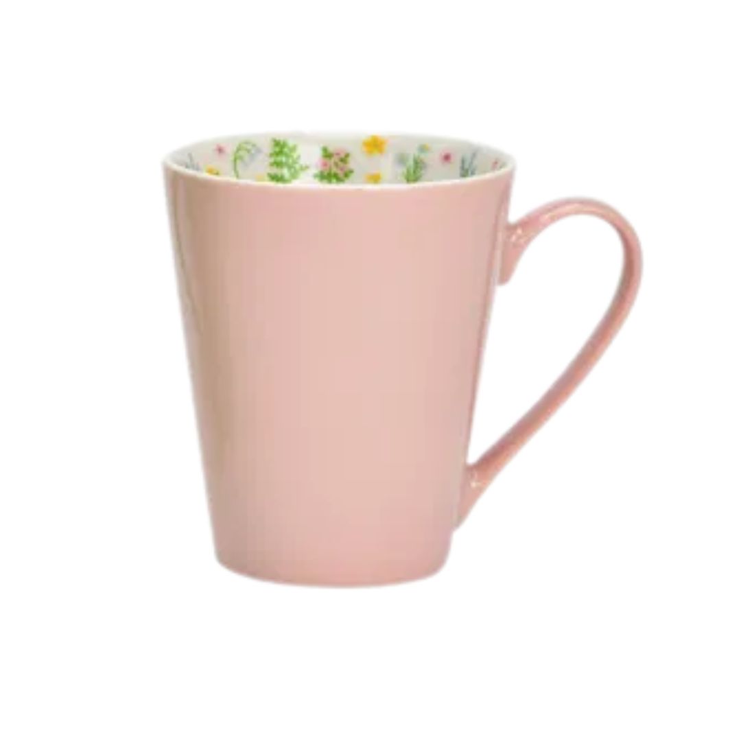 Tazza prato fiorito rosa