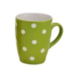 Tazza a pois Verde